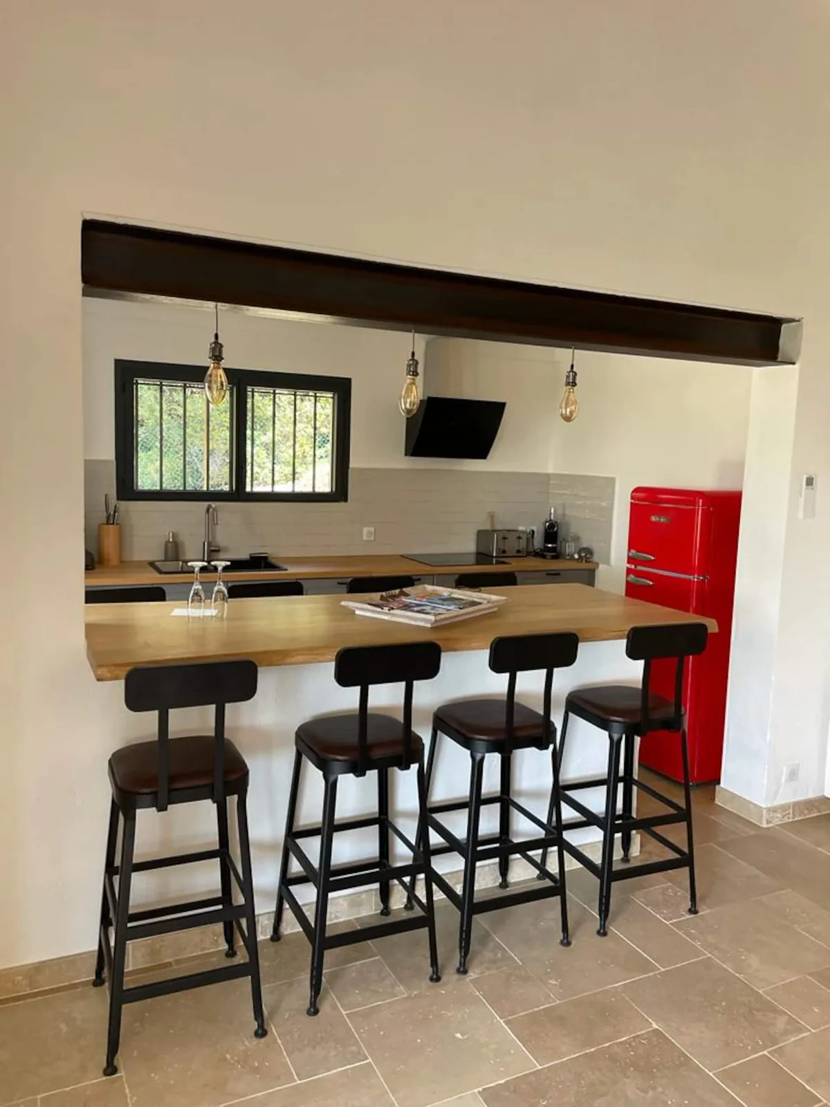 Le bar de la cuisine