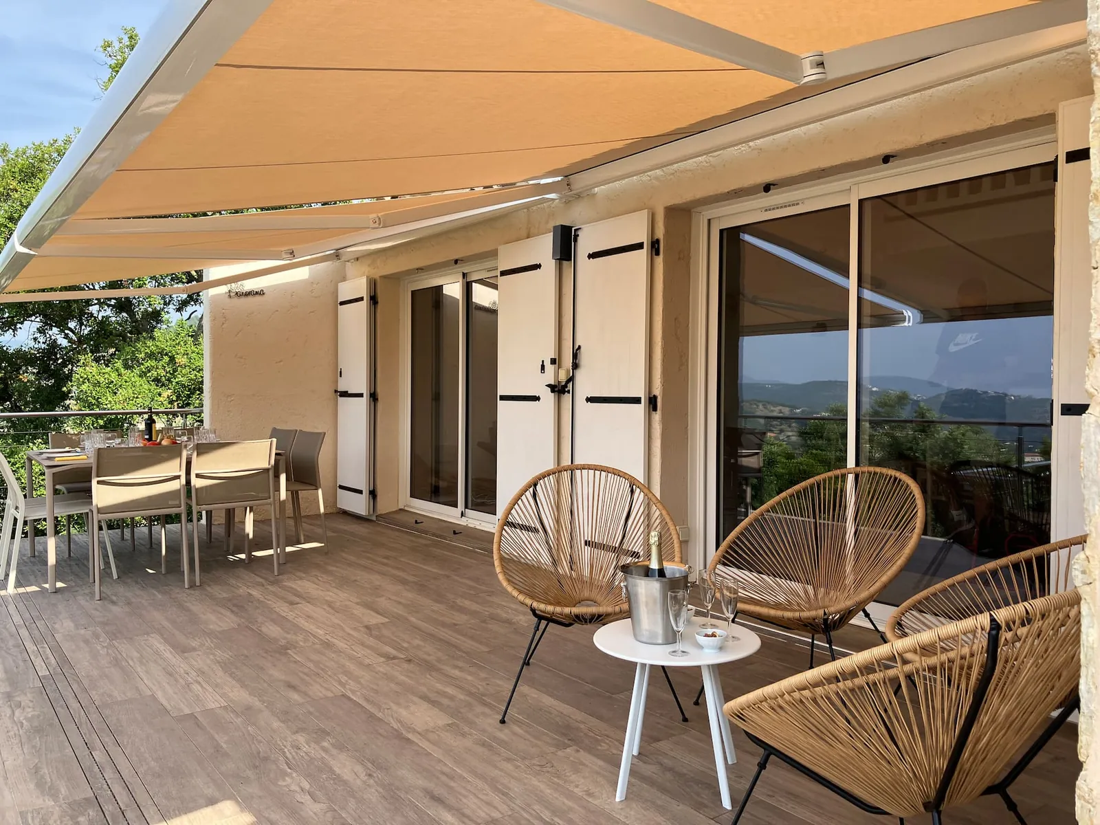 La terrasse couverte